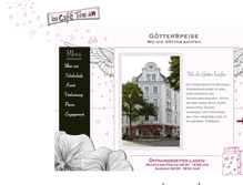 Tablet Screenshot of goetterspeise.info